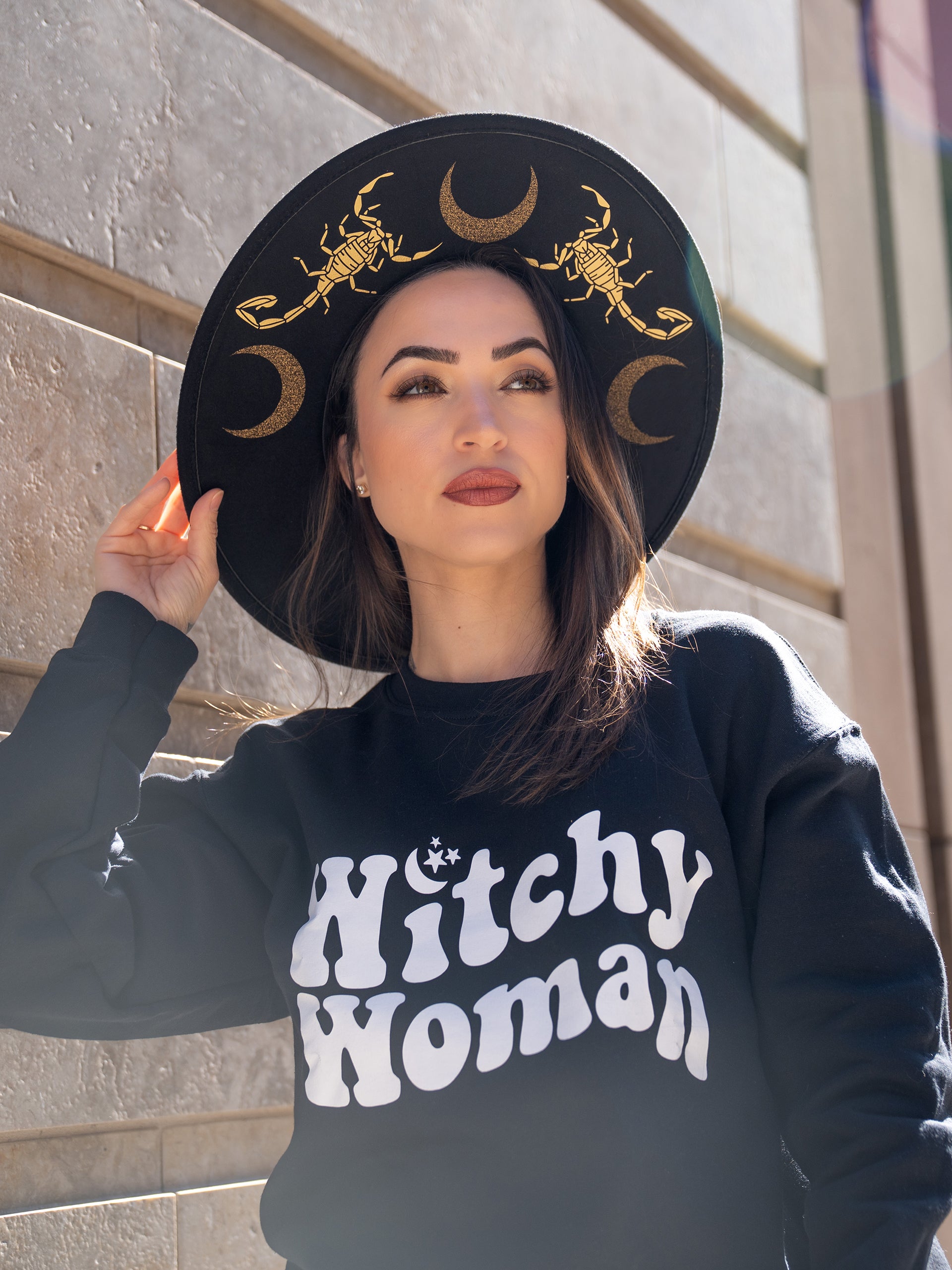 Witchy Woman Crewneck Sweatshirt