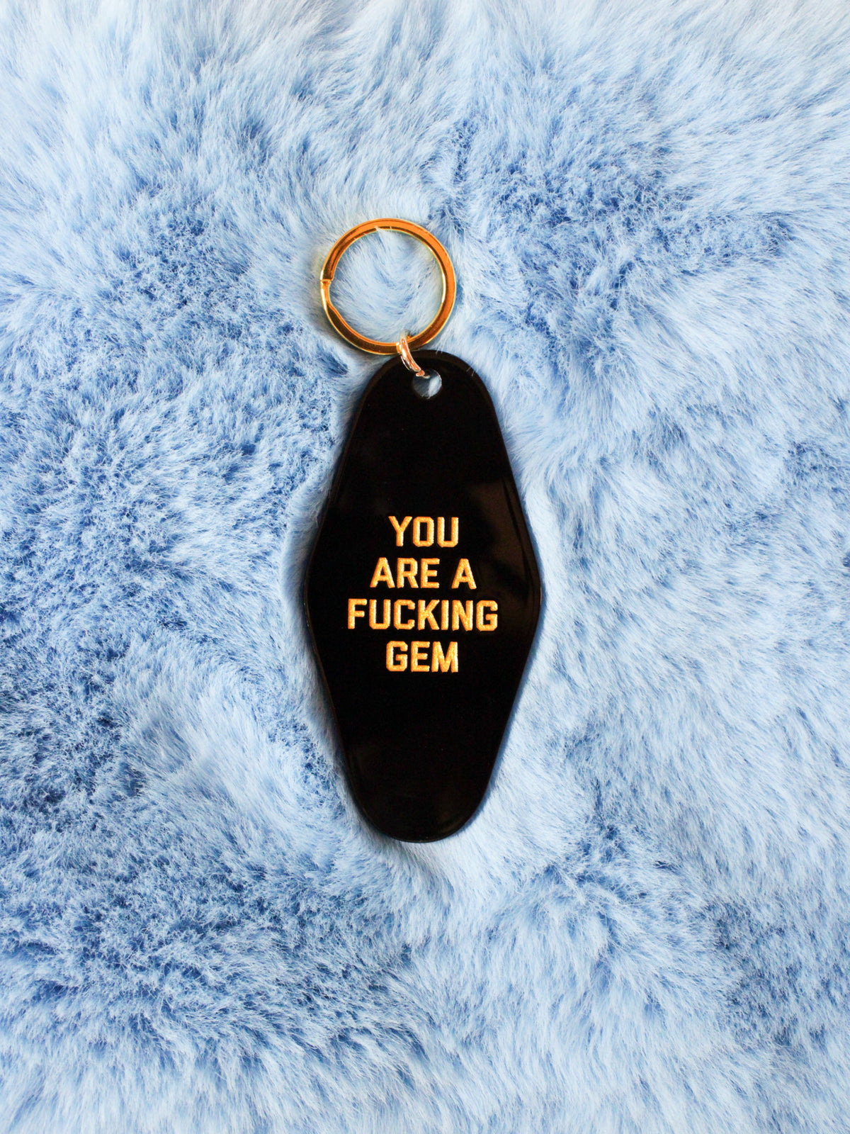 You Are A F*cking Gem Key Tag