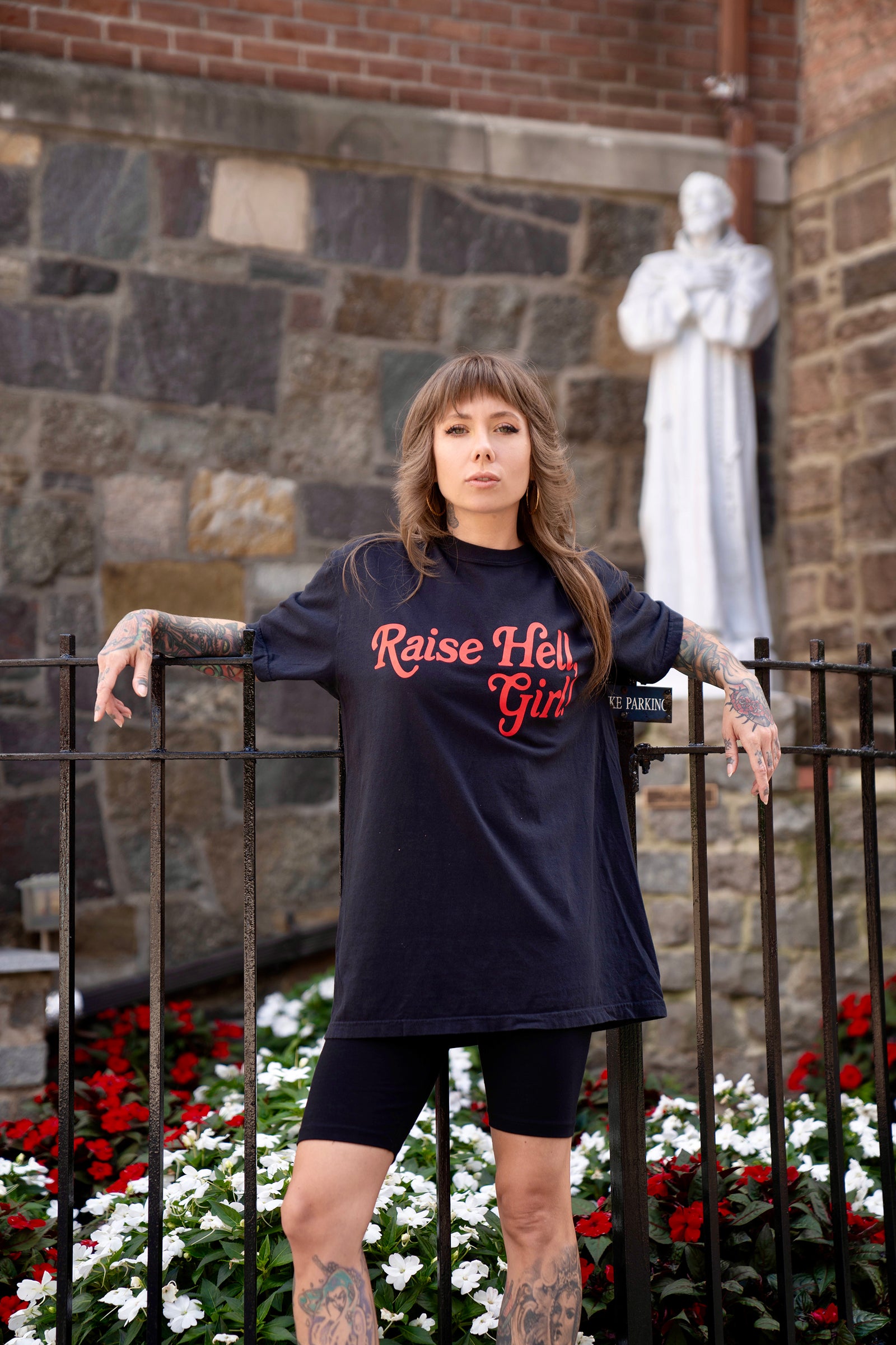 Raise Hell Girl Tee