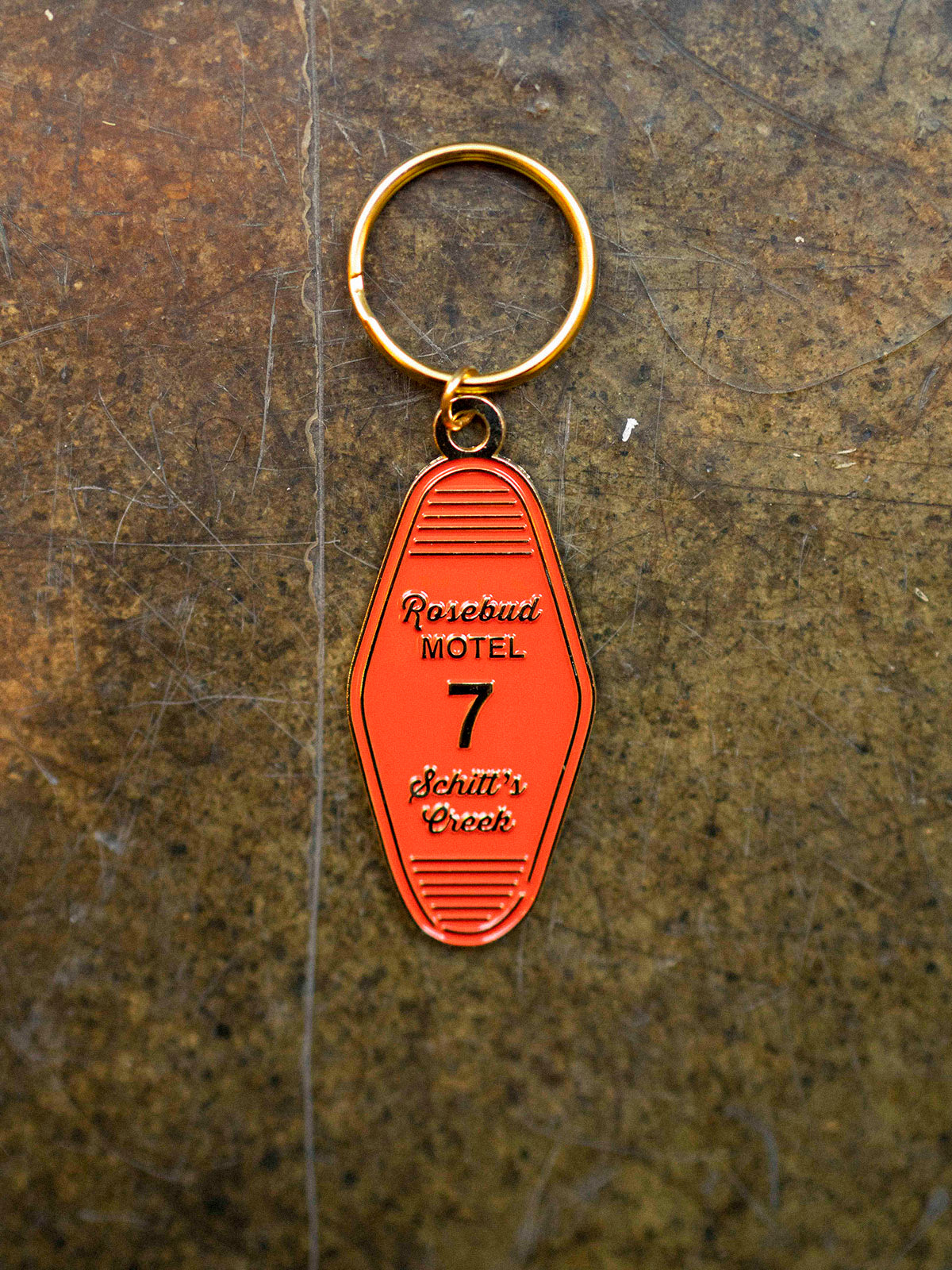 Motel Keychain