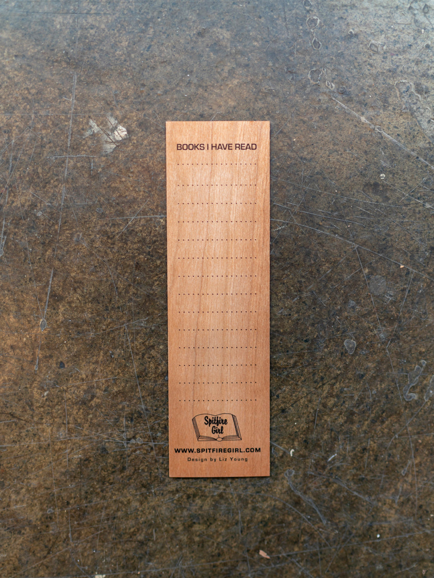 Cage Wood Bookmark