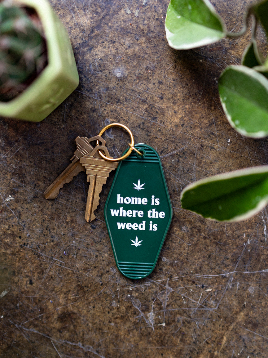 The Greatest House in the World Vintage Hotel Keychain